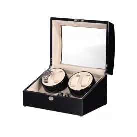   Rothenschild óra karóra felhúzó for 4 + 5 óra karóra RS-1205-BL Watchwinder