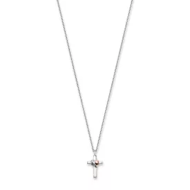   Engelsrufer ERN-CROSSHEART-BIR Cross női nyaklánc ékszer 40mm, állítható Lánc