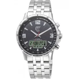   ETT EGS-11551-21M Solar Drive Radio Controlled Professional 43mm 10ATM karóra