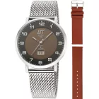 ETT Eco Tech idő EGS-11624-22MS férfi óra karóra Atacama Solar Radio Controlled 40mm 5ATM karóra