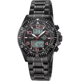   Master idő MTGA-10921-22M férfi óra karóra Radio Világidőzítő 44mm 5ATM karóra