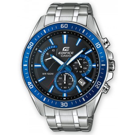 CASIO EFR-552D-1A2VUEF EDIFICE Kronográf Óra 45mm 10 ATM karóra