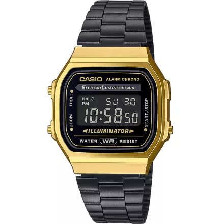 Casio A168WEGB-1BEF Vintage Iconic 36mm karóra