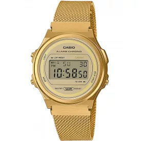 Casio A171WEMG-9AEF Vintage kerek 37mm karóra