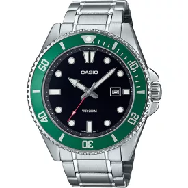   Casio MDV-107D-3AVEF férfi óra karóra Timeless Collection 46mm 20ATM  karóra