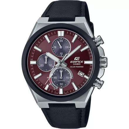 Casio EFS-S630BL-5AVUEF férfi óra karóra Edifice Kronográf Óra Solar 44mm 10ATM  karóra