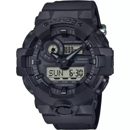 Casio GA-700BCE-1AER férfi óra karóra G-Shock klasszikus 53mm 20ATM  karóra