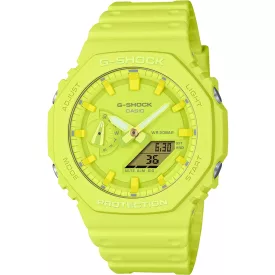   Casio GA-2100-9A9ER férfi óra karóra G-Shock klasszikus 45mm 20ATM  karóra
