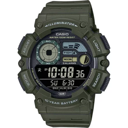 Casio WS-1500H-3BVEF férfi óra karóra Timeless Collection 50mm 10ATM  karóra