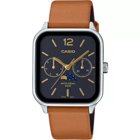   Casio MTP-M305L-1AVER férfi óra karóra Timeless Collection Holdfázis 34mm 5ATM  karóra