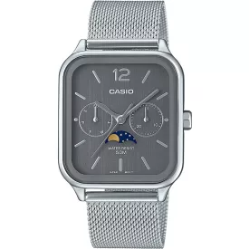   Casio MTP-M305M-8AVER férfi óra karóra Timeless Collection Holdfázis 34mm 5ATM  karóra