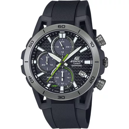 Casio EFS-S640PB-1AVUEF férfi óra karóra Edifice Kronográf Óra Solar 44mm 10ATM  karóra