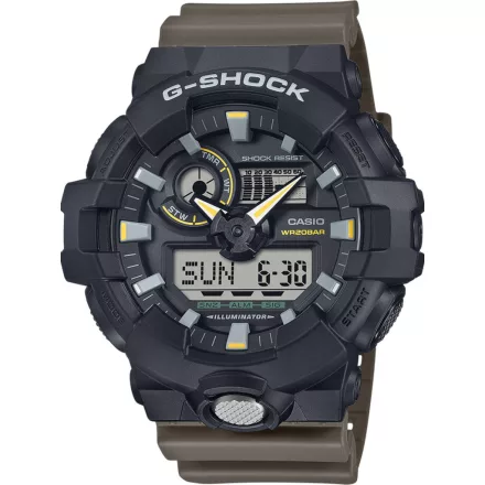 Casio GA-710TU-1A3ER férfi óra karóra G-Shock klasszikus 53mm 20ATM  karóra