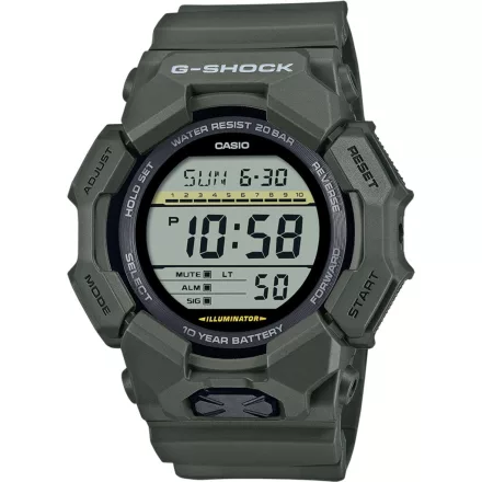 Casio GD-010-3ER férfi óra karóra G-Shock klasszikus 50mm 20ATM  karóra