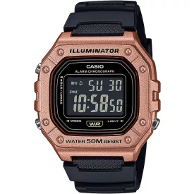   Casio W-218HM-5BVEF férfi óra karóra Timeless Collection 43mm 5ATM  karóra