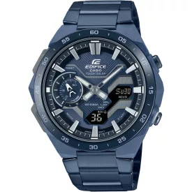   Casio ECB-2200CB-2AEF férfi óra karóra Edifice Sospensione Solar 48mm 10ATM  karóra