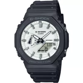  Casio GA-2100WD-1AER férfi óra karóra G-Shock klasszikus 45mm 20ATM  karóra