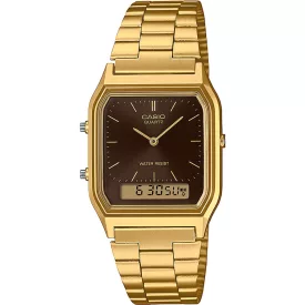   Casio AQ-230GA-5AMQYES férfi óra karóra Vintage Collection 30mm 1ATM  karóra