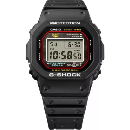 Casio DW-5000R-1AER férfi óra karóra G-Shock  Kronográf Óra 43mm 20ATM  karóra