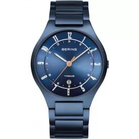 Bering 11739-797 Titanium férfi's 39mm 5ATM karóra