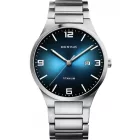 Bering 15240-777 férfi's Titanium férfi óra karóra 40mm 5ATM karóra