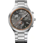 Bering 11743-709 klasszikus Titanium Kronográf Óra férfi óra karóra 40mm 5ATM karóra