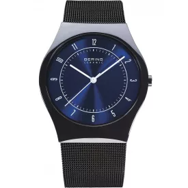   Bering 32039-440 kerámia férfi's óra karóra 39mm 3ATM karóra