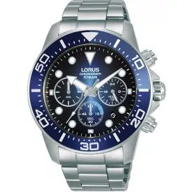 Lorus RT343JX9 chrono férfi's 43mm 10ATM karóra