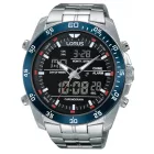 Lorus RW623AX9 analóg- ébresztő Kronográf Óra 46mm 10 ATM karóra