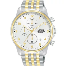   Lorus RM338JX9 Kronográf Óra férfi óra karóra 43mm 10ATM karóra