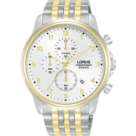 Lorus RM338JX9 Kronográf Óra férfi óra karóra 43mm 10ATM karóra
