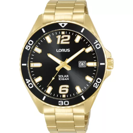 Lorus RX366AX9 férfi óra karóra sport Solar 43mm 10ATM  karóra