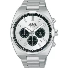   Lorus RT369KX9 férfi óra karóra Kronográf Óra 43mm 10ATM  karóra