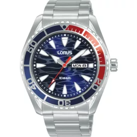 Lorus RH383AX9 férfi óra karóra 43mm 10ATM  karóra