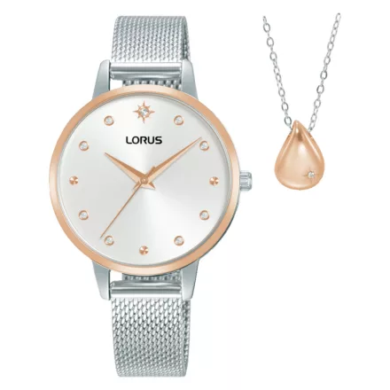 Lorus RG288XX9 női óra karóra szett  nyaklánc ékszer 32mm  karóra