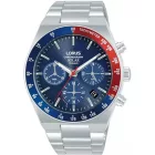 Lorus RZ521AX9 férfi óra karóra sport Solar Kronográf Óra 42mm 10ATM karóra