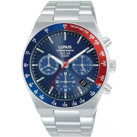   Lorus RZ521AX9 férfi óra karóra sport Solar Kronográf Óra 42mm 10ATM karóra