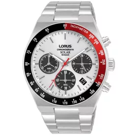   Lorus RZ527AX9 férfi óra karóra sport Solar Kronográf Óra 42mm 10ATM karóra