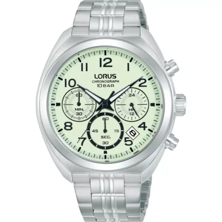 Lorus RT393KX9 férfi óra karóra Kronográf Óra 41mm 10ATM  karóra
