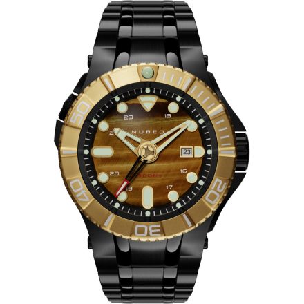 Nubeo NB-6054-11 férfi óra karóra takaró automata 54mm 30ATM