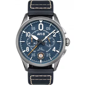 AVI-8 AV-4089-04 Spitfire Kronográf Óra 42mm 5ATM karóra