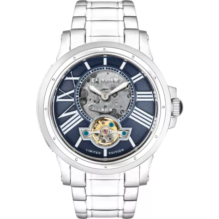 Thomas Earnshaw -8244-22 Bertha nyitott szív Skeleton 42mm karóra