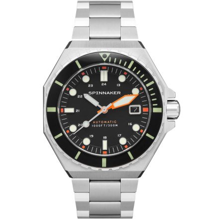 Spinnaker SP-5081-FF Dumas automata férfi óra karóra 44mm 30ATM