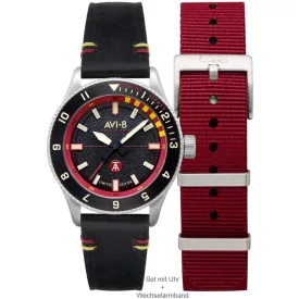   AVI-8 AV-4103-01 Tuskegee Airmen limitált kiadás férfi óra karóra 40mm 5ATM karóra
