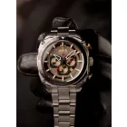 AVI-8 AV-4100-33 férfi óra karóra Hawker Hunter Dual idő Kronográf Óra 43mm 5ATM karóra