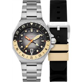   Spinnaker SP-5119-88 férfi óra karóra Dumas GMT automata 43mm 30ATM karóra