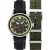 AVI-8 AV-4101-0A férfi óra karóra Hawker Hurricane McKellar Dual idő 44mm 5ATM karóra