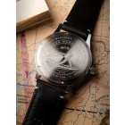 AVI-8 AV-4101-0A férfi óra karóra Hawker Hurricane McKellar Dual idő 44mm 5ATM karóra