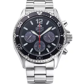   Orient RA-TX0202B10B Mako Kronográf Óra Solar férfi óra karóra 43mm 20ATM karóra