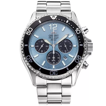 Orient RA-TX0206L10B férfi óra karóra Mako Solar Kronográf Óra 43mm 20ATM  karóra